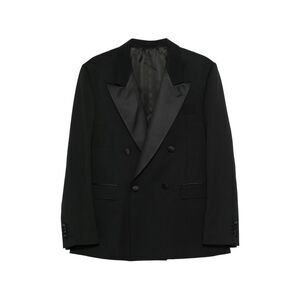 Lardini Black Suits - Double  Breasted Suits Men